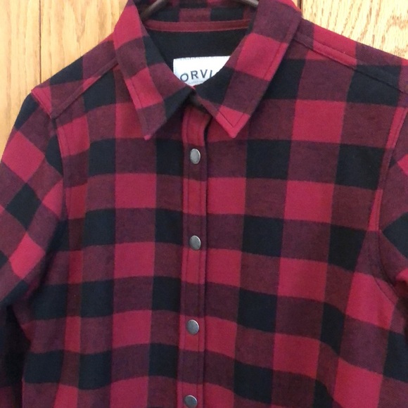Orvis flannel women’s  shirt size medium - Picture 4 of 7